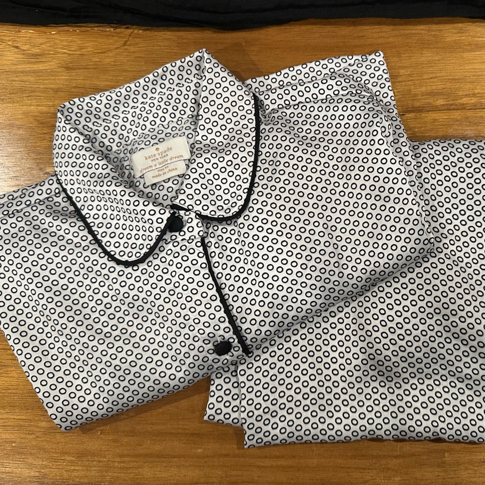 Kate Spade pajama set size xs